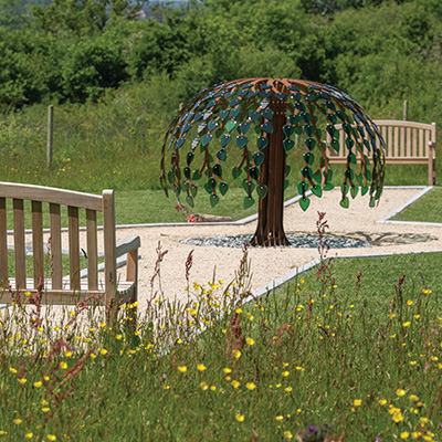 Corten Steel Tree